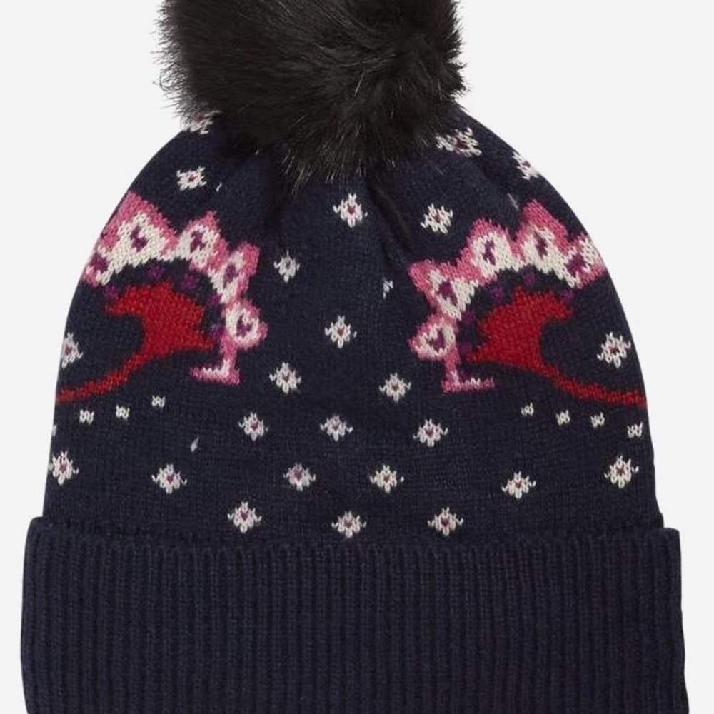 Vera Bradley NWT Painted Paisley cozy hat with Pom Pom